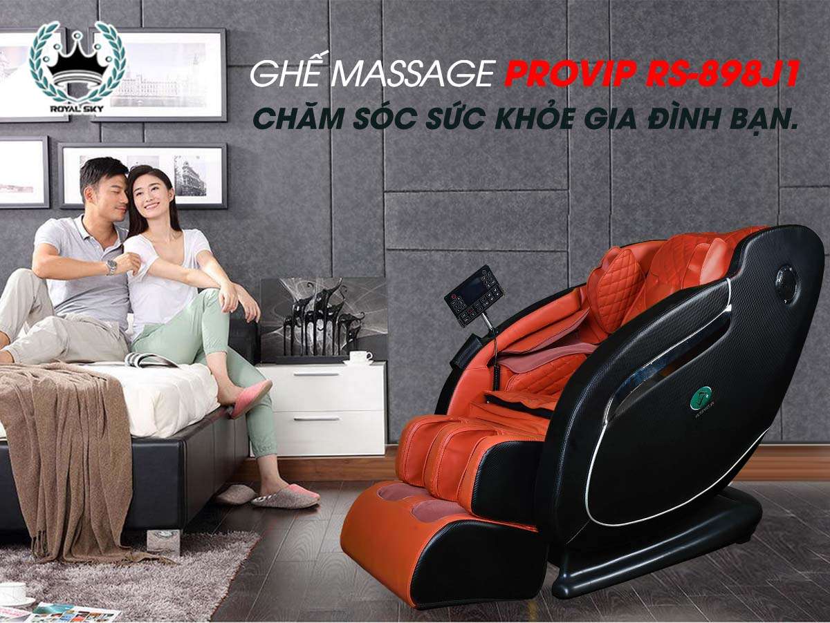 Ghế massage Royal Sky - Người bạn đồng hành bảo vệ sức khỏe của gia đình bạn