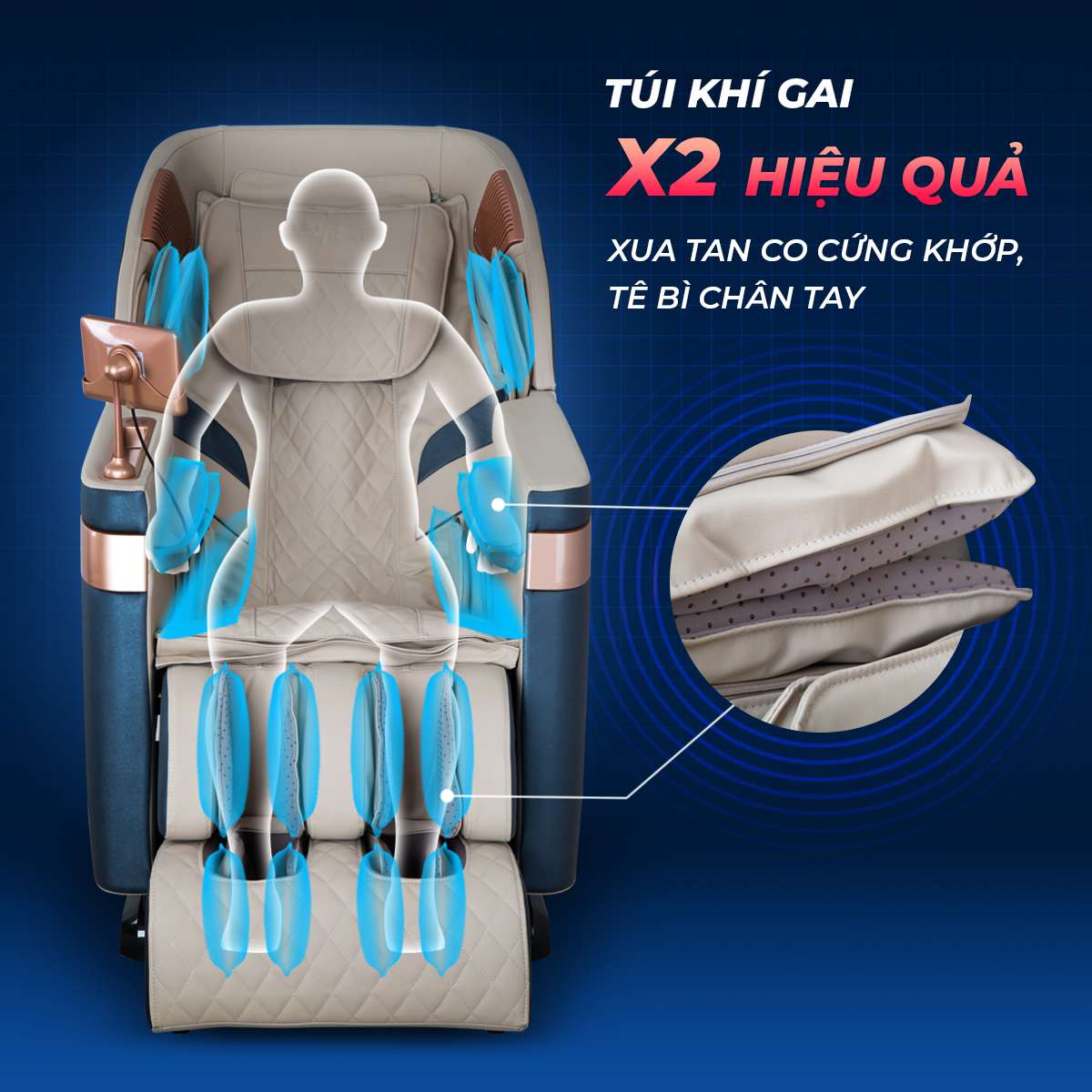 Địa chỉ mua ghế massage ở Lạng Sơn nhập khẩu giá tốt nhất