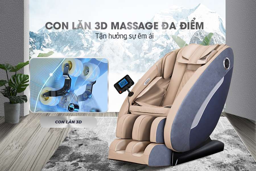 Các chức năng thường thấy trên ghế massage