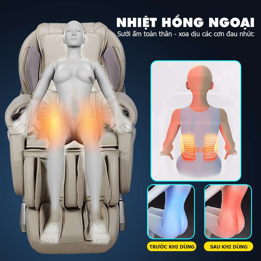Địa chỉ mua ghế massage ở Hà Nội uy tín, giá tốt nhất