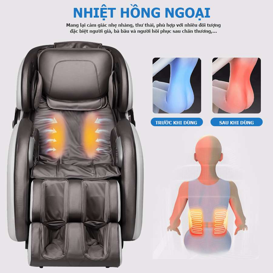 Địa chỉ mua ghế massage ở TP Hồ Chí Minh uy tín, chính hãng
