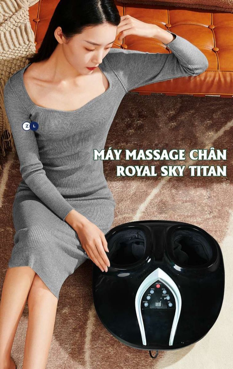 Máy massage chân Royal Sky Titan