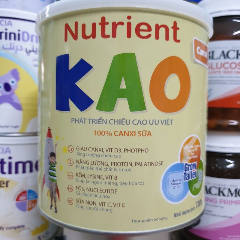 Sữa Nutrient Kao thuộc công ty thực phẩm nổi tiếng tại Singapore