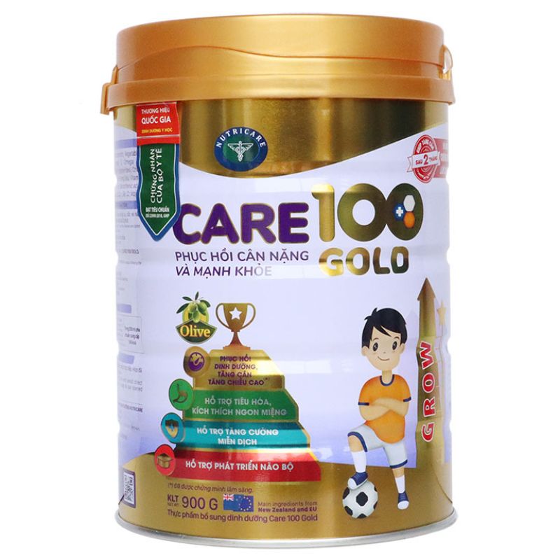 Sữa Nutricare Care 100 Gold dành cho bé từ 1 - 10 tuổi
